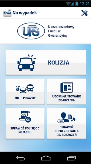 Ubezpieczeniowy Fundusz Gwarancyjny aplikacja „Na wypadek" Ubezpieczeniowy Fundusz Gwarancyjny aplikacja „Na wypadek"