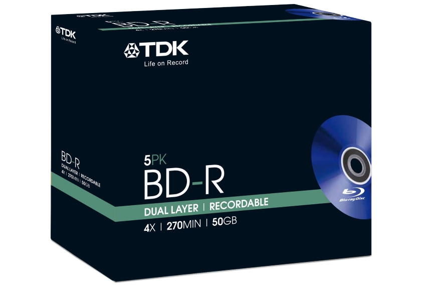 50GB BD-DL od TDK Life on Record 50GB BD-DL od TDK Life on Record