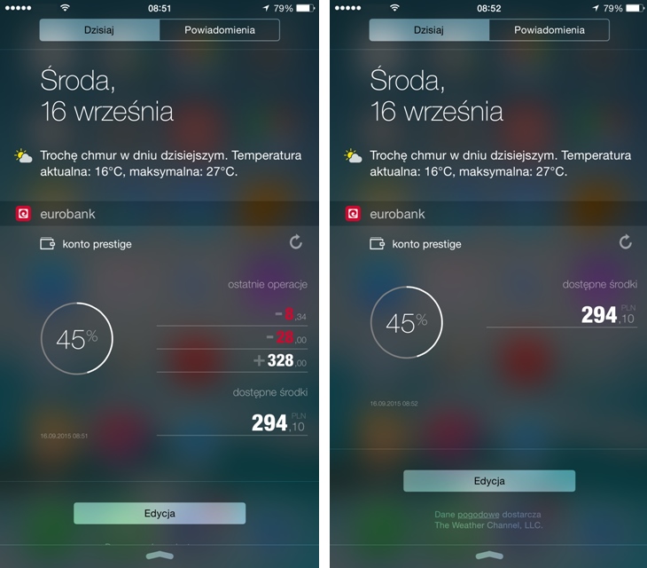 Mobilny eurobank – szybki podgląd stanu konta eurobank-aplikacja