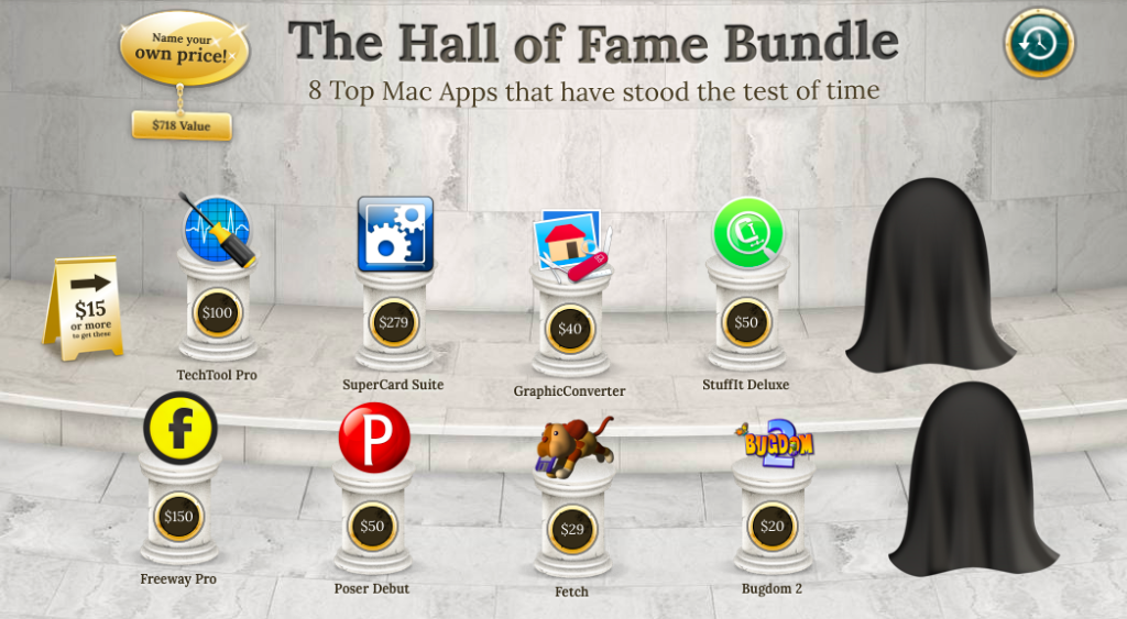 MacHeist the Hall of Fame Bundle