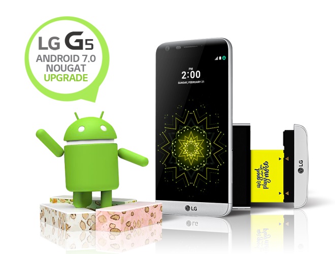 Smartfony LG dostają Androida 7.0