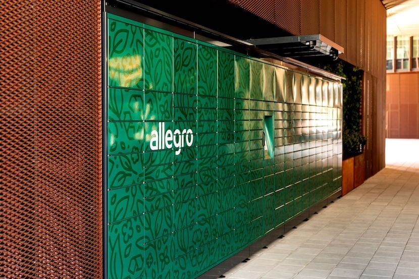 Allegro stawia ekologiczne automaty paczkowe