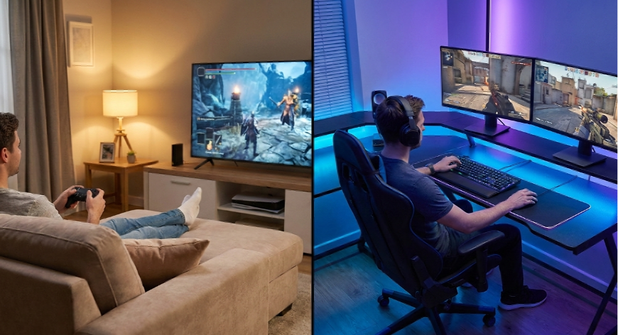 Konsole vs PC – czy „kanapowe granie” odchodzi do lamusa? Konsole vs PC – czy „kanapowe granie” odchodzi do lamusa?