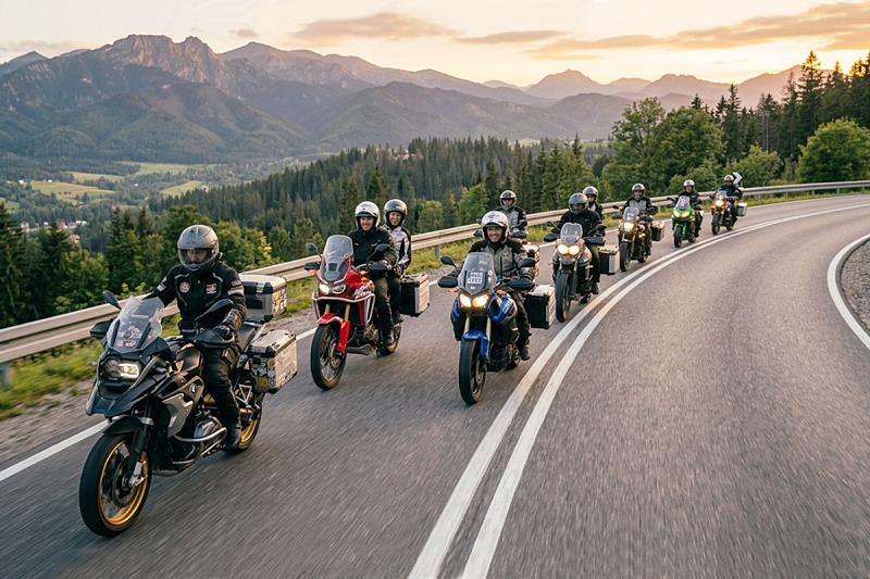 Czy jazda motocyklem w grupie jest bezpieczna? Czy jazda motocyklem w grupie jest bezpieczna?